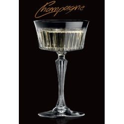 Champagne 26cl (6pcs) Coupe Glasses